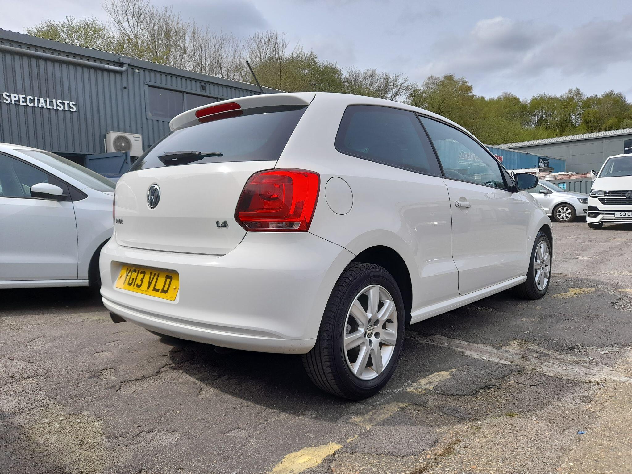 VOLKSWAGEN POLO 1.4 MATCH EURO 5 3DR 6,650 2013 53,300 WHITE 1.39L MANUAL PETROL... image 82