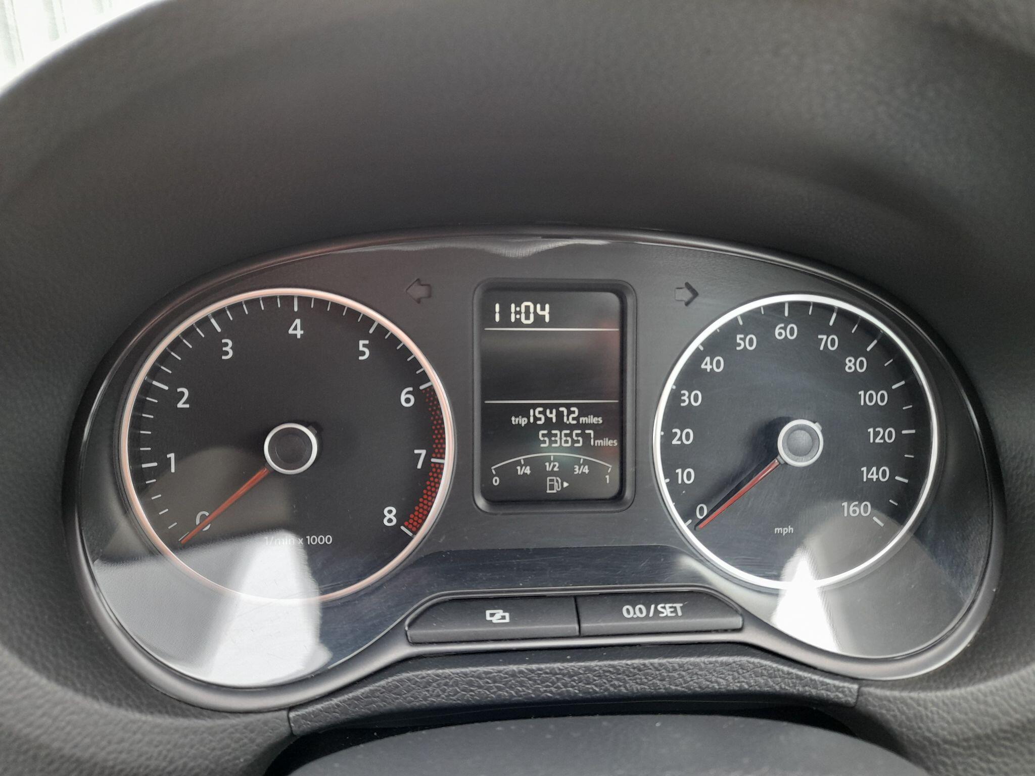 VOLKSWAGEN POLO 1.4 MATCH EURO 5 3DR 6,650 2013 53,300 WHITE 1.39L MANUAL PETROL... image 66