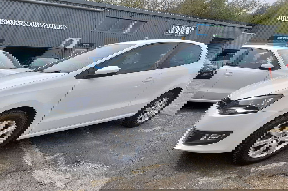 VOLKSWAGEN POLO 1.4 MATCH EURO 5 3DR 6,650 2013 53,300 WHITE 1.39L MANUAL PETROL...