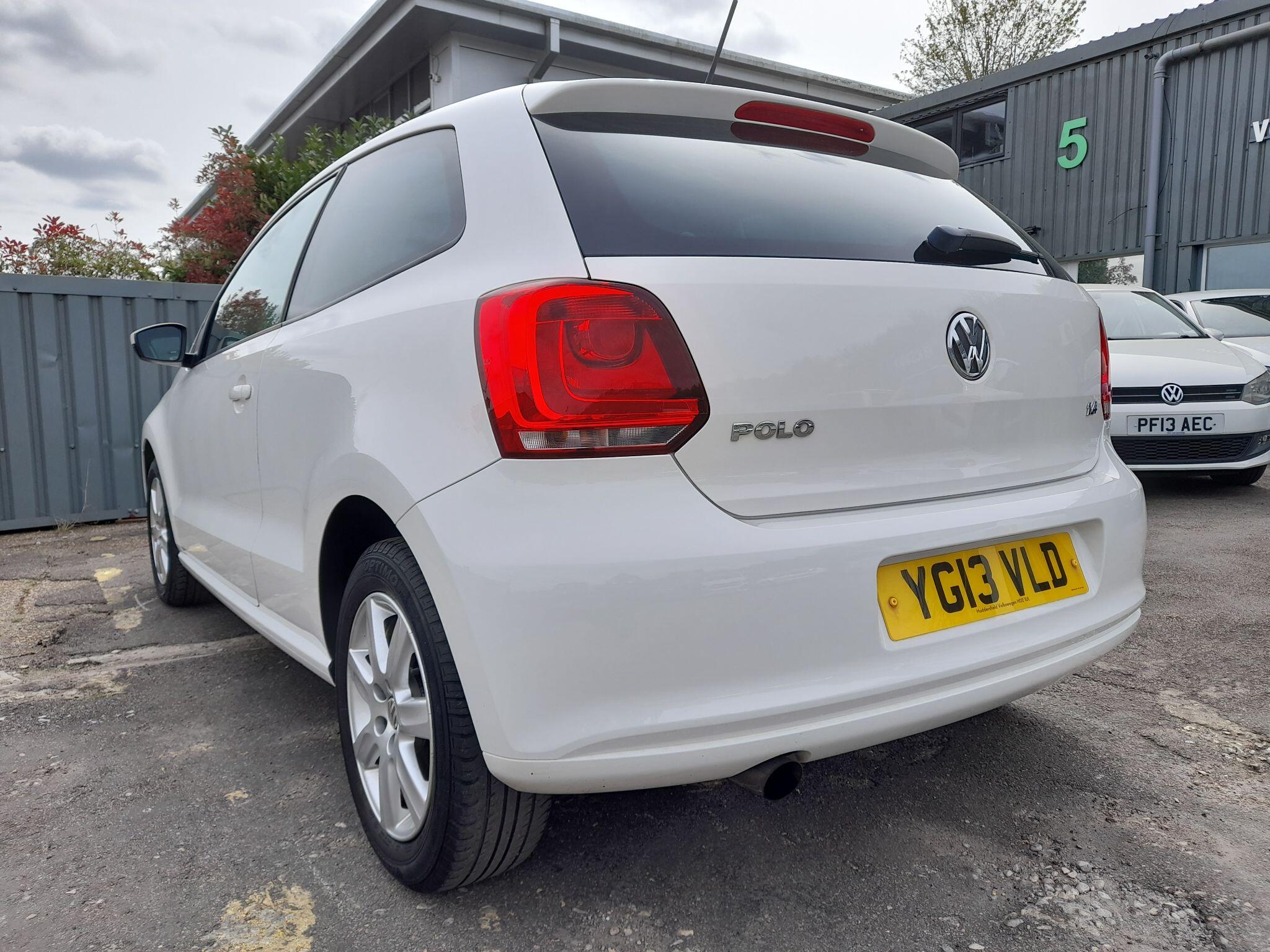 VOLKSWAGEN POLO 1.4 MATCH EURO 5 3DR 6,650 2013 53,300 WHITE 1.39L MANUAL PETROL... image 52