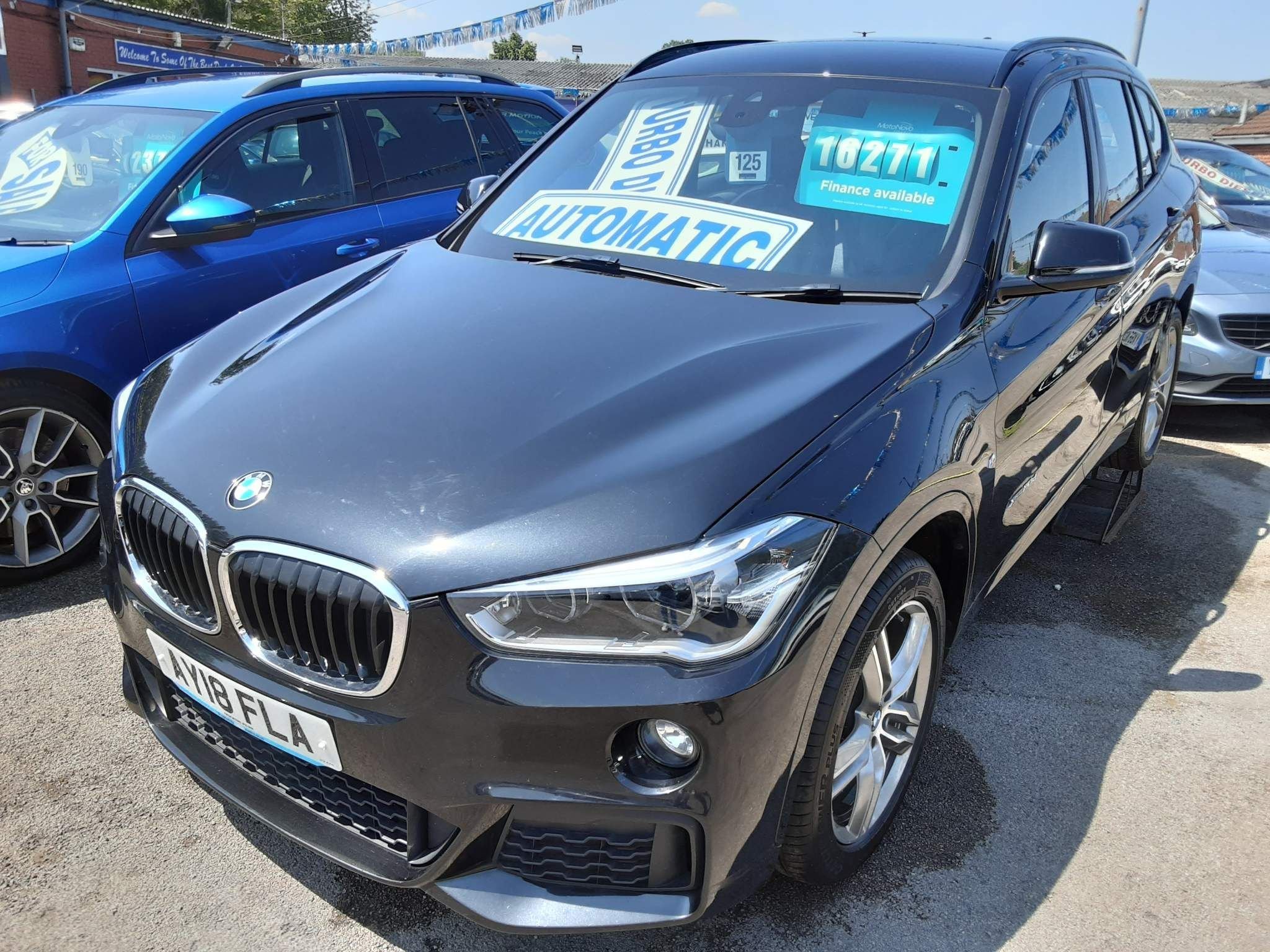 USED BMW X1 xDrive 20d M Sport 5dr Step Auto (Sat Nav - Leather) 2018 5dr  Automatic (AY18FLA)