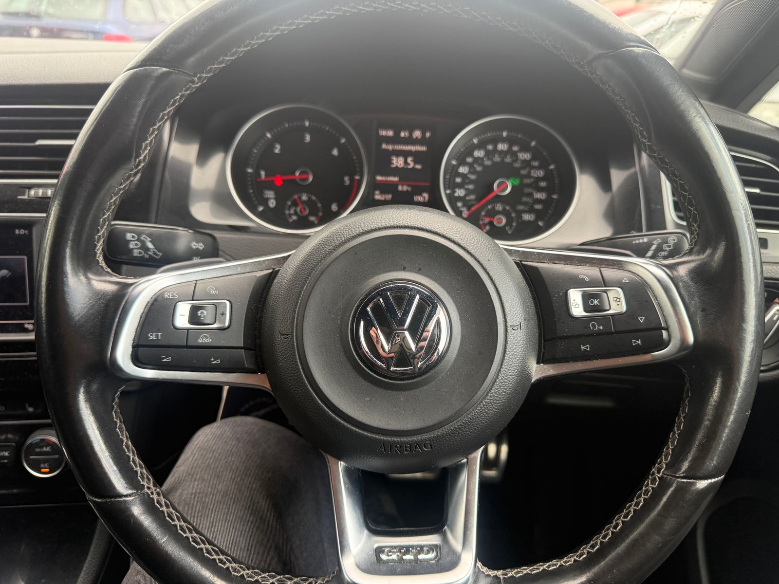 Volkswagen Golf 2.0 TDI BlueMotion Tech GTD Hatchback 5dr Diesel DSG Euro 6 (s/s) (184 ps) 5dr Automatic 2016