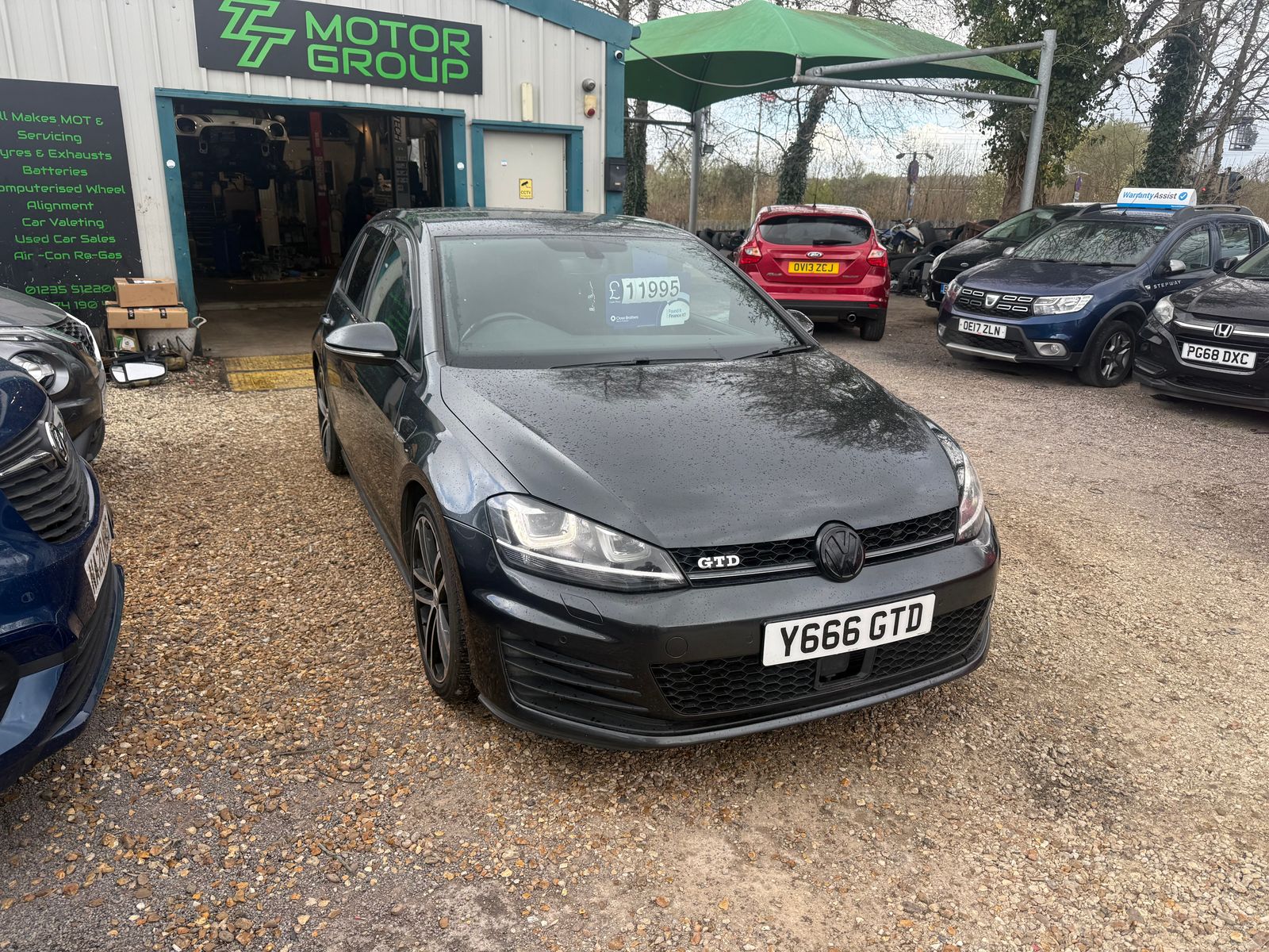 Volkswagen Golf 2.0 TDI BlueMotion Tech GTD Hatchback 5dr Diesel DSG Euro 6 (s/s) (184 ps) 5dr Automatic 2016