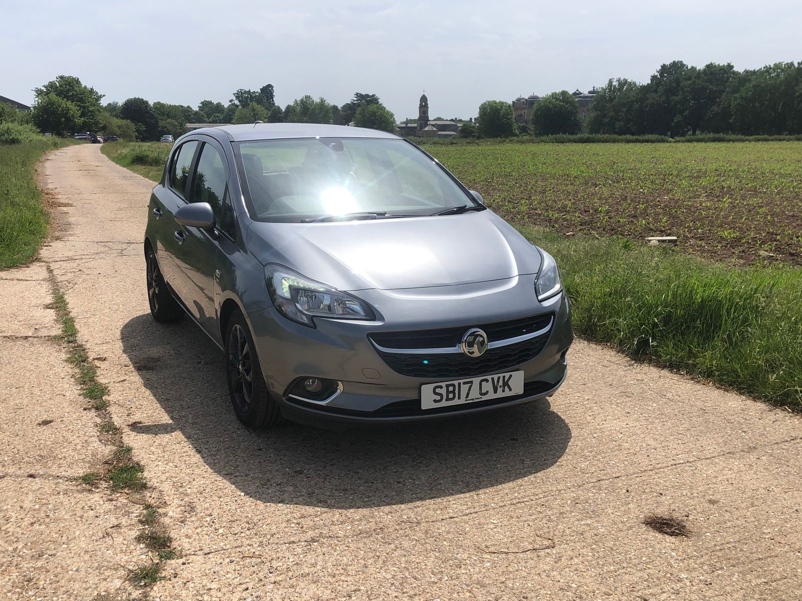 2017 Vauxhall Corsa 1.4i ecoFLEX SRi Hatchback 5dr Petrol Manual Euro 6 (75 ps), exterior view 2