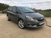 Vauxhall Zafira Tourer SRi 1.4 TURBO  LEATHER UPHOLSTERY 5dr Manual 2026