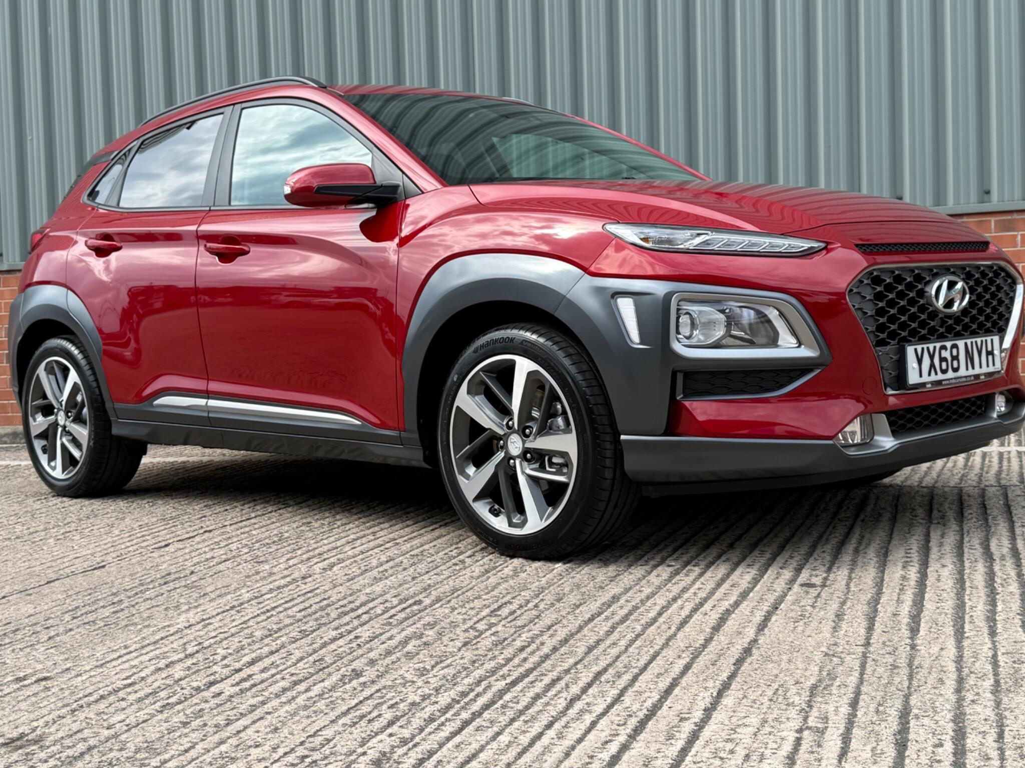 2018 Hyundai Kona 1.0 T-GDi Blue Drive Premium Euro 6 (s/s) 5dr, exterior view 4