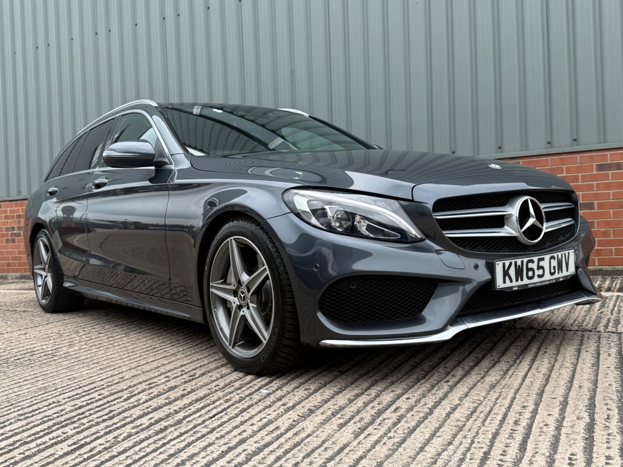 2016 Mercedes-Benz C Class 2.1 C250d AMG Line (Premium Plus) 7G-Tronic+ Euro 6 (s/s) 5dr, exterior view 3