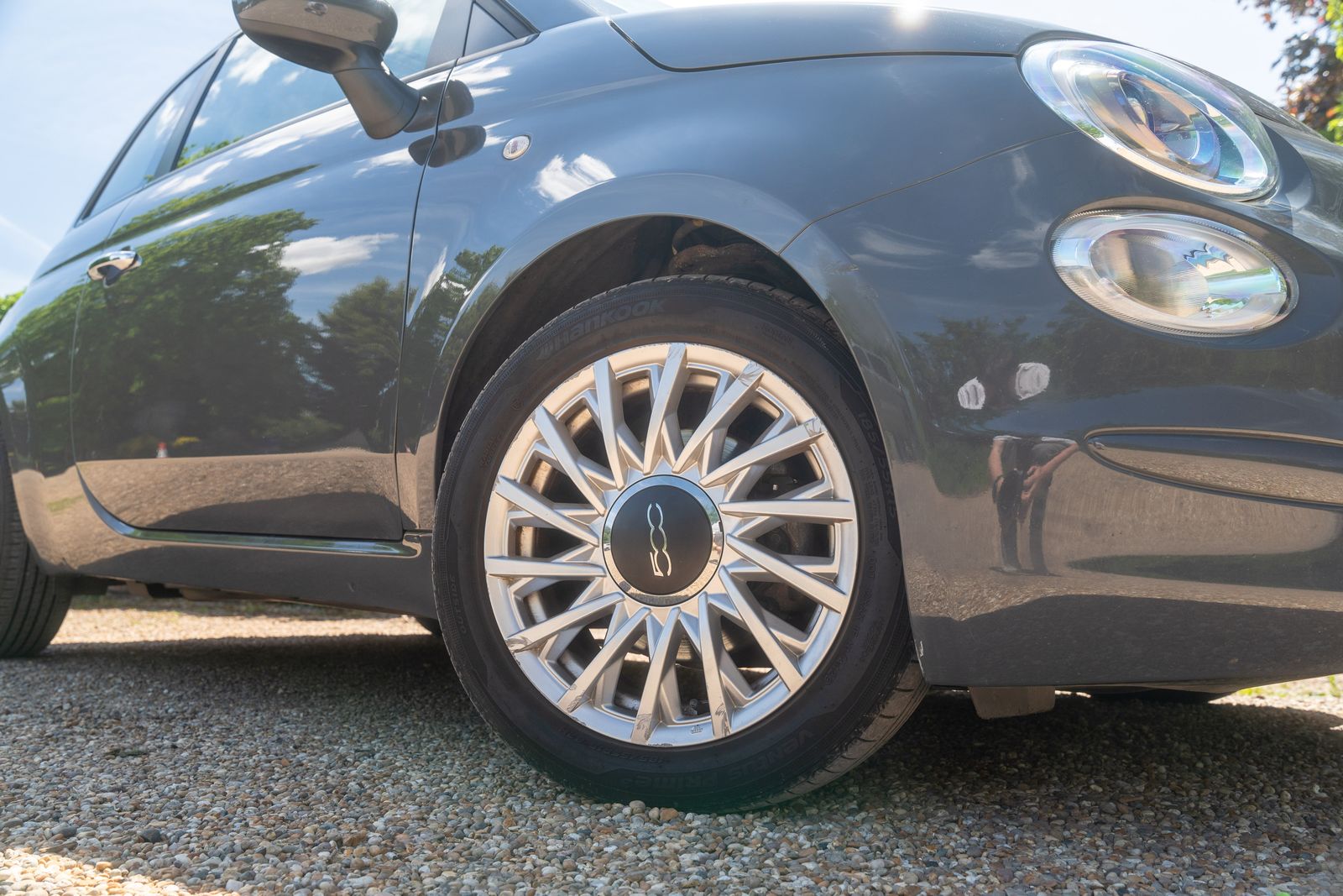 2021 Fiat 500 1.0 MHEV Lounge Hatchback 3dr Petrol Manual Euro 6 (s/s) (70 bhp), exterior view 4
