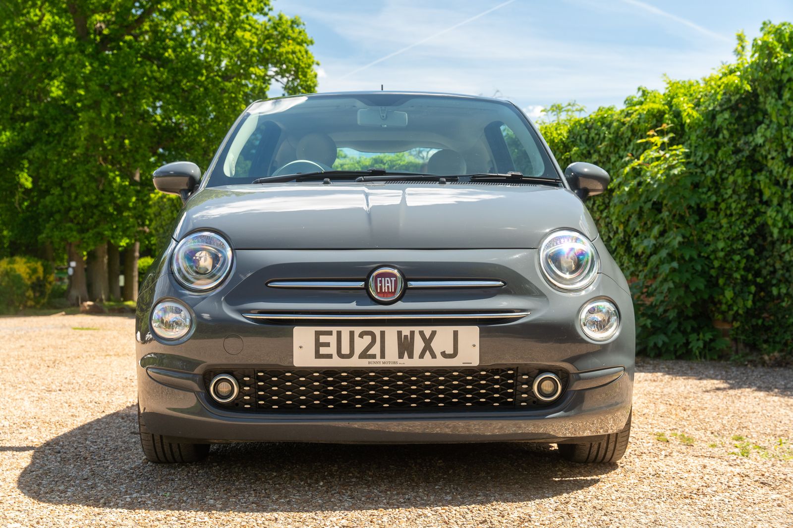 2021 Fiat 500 1.0 MHEV Lounge Hatchback 3dr Petrol Manual Euro 6 (s/s) (70 bhp), exterior view 2