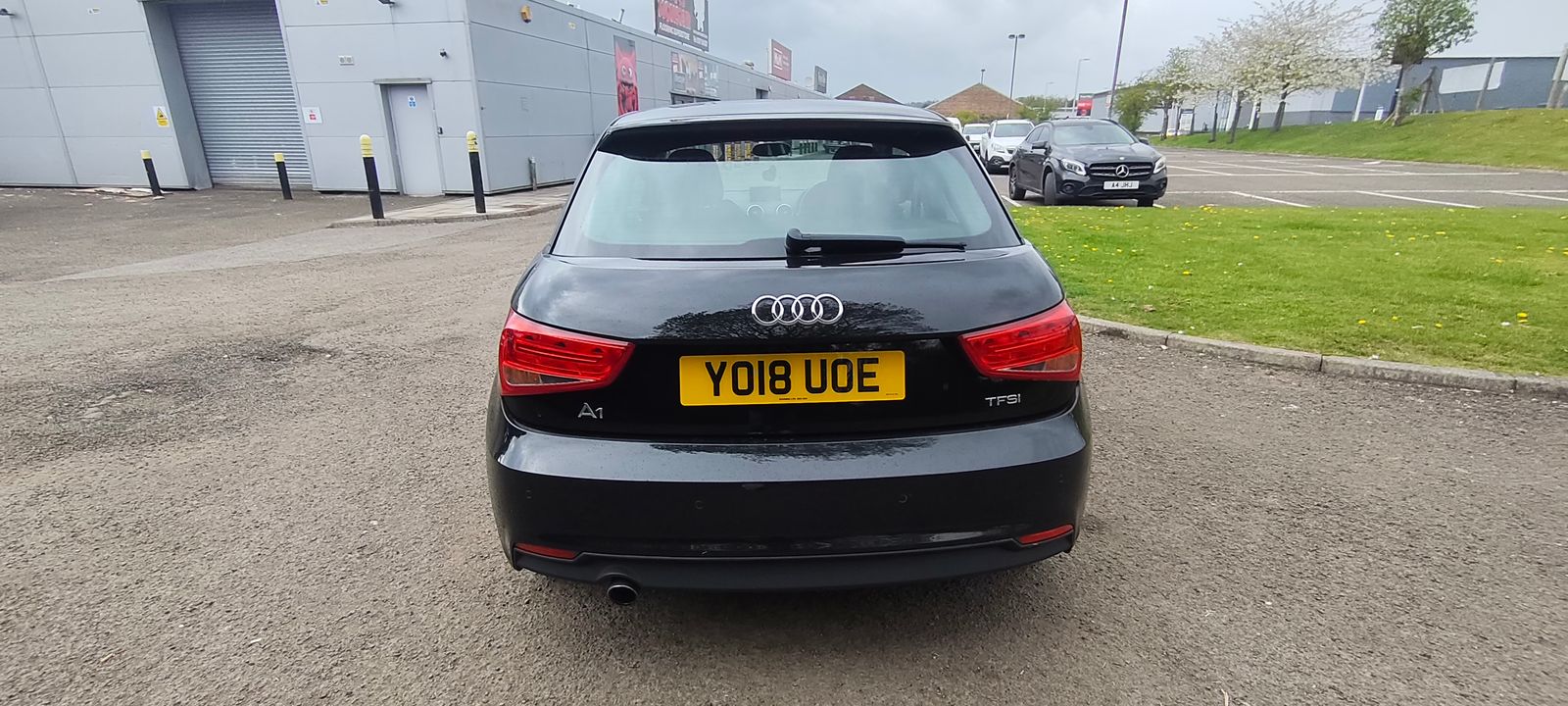 2018 Audi A1 1.0 TFSI Sport Hatchback 3dr Petrol Manual Euro 6 (s/s) (95 ps), exterior view 4