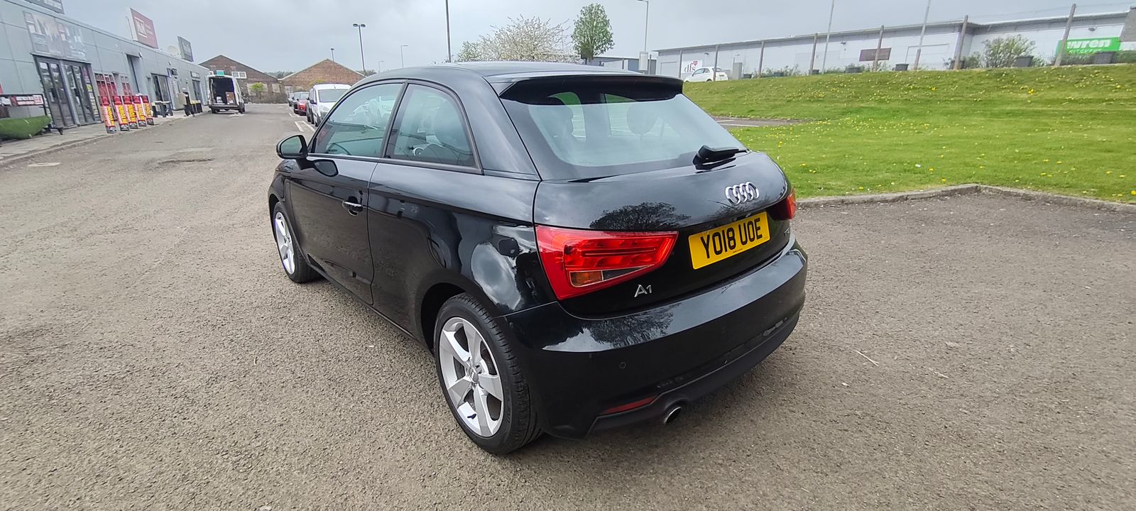 2018 Audi A1 1.0 TFSI Sport Hatchback 3dr Petrol Manual Euro 6 (s/s) (95 ps), exterior view 3
