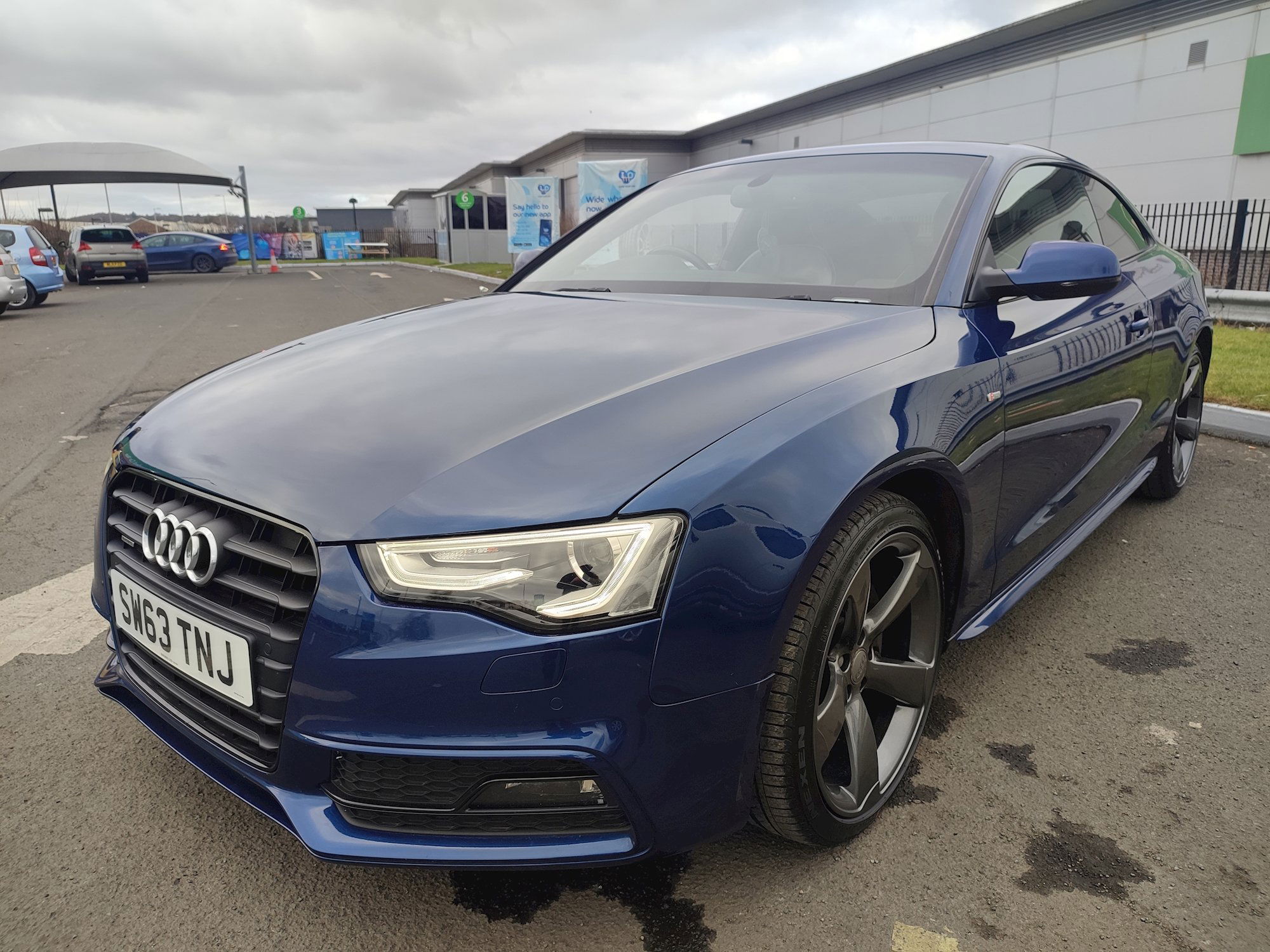 Used Audi A5 TDI QUATTRO S LINE BLACK EDITION 2014 2dr Automatic