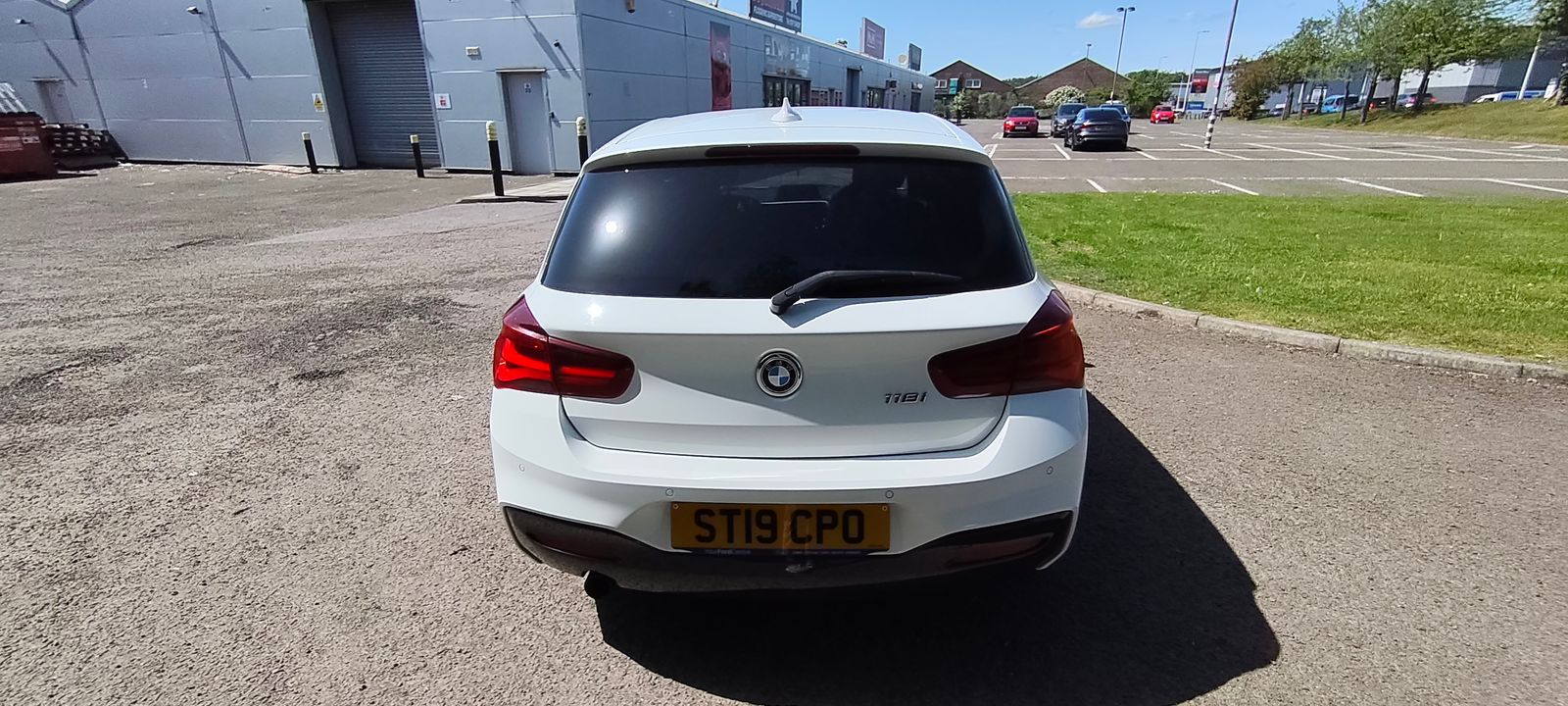 2019 BMW 1 Series 1.5 118i GPF M Sport Shadow Edition Hatchback 5dr Petrol Manual Euro 6 (s/s) (136 ps), exterior view 4