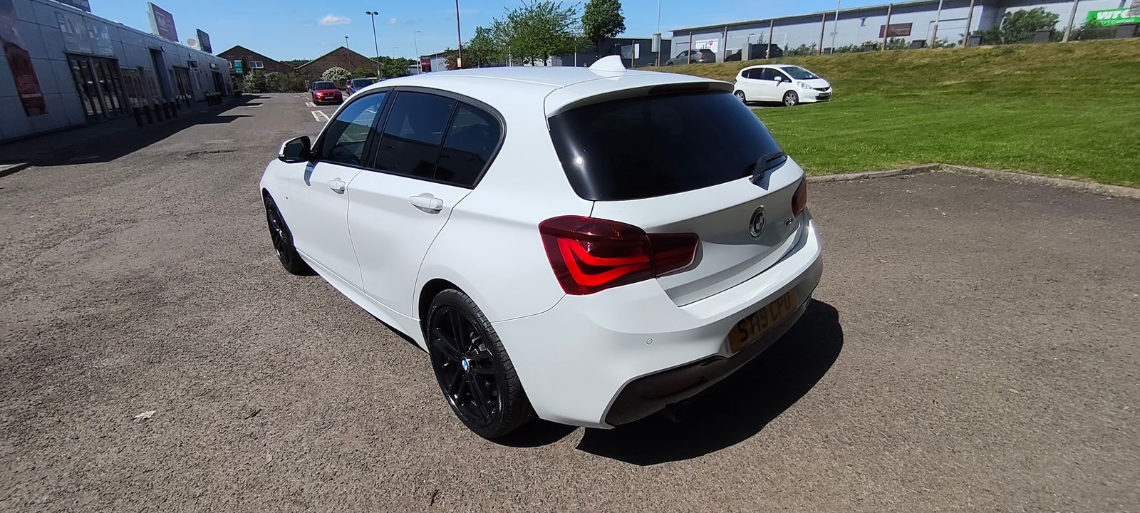 2019 BMW 1 Series 1.5 118i GPF M Sport Shadow Edition Hatchback 5dr Petrol Manual Euro 6 (s/s) (136 ps), exterior view 3
