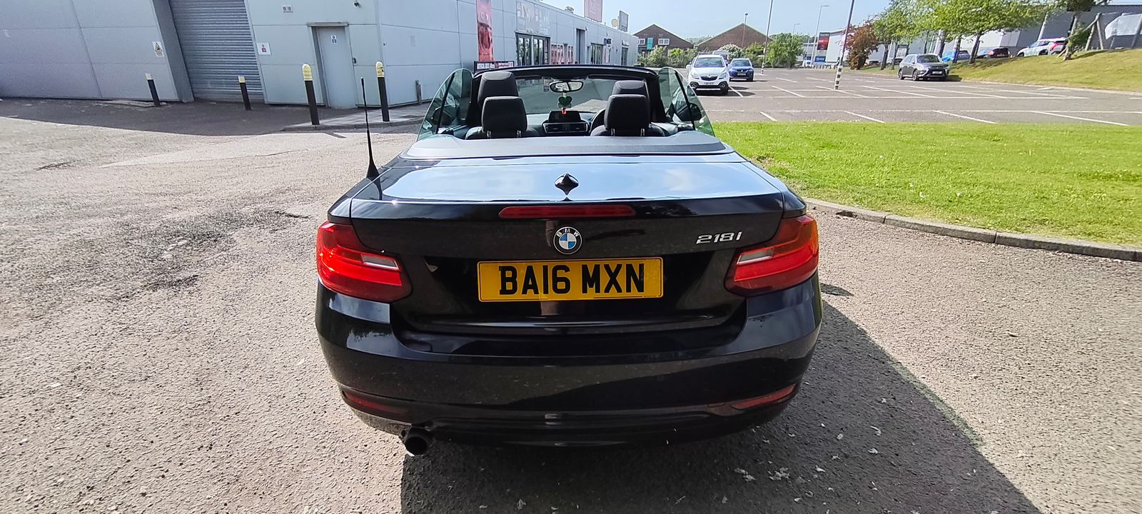 2016 BMW 2 Series 1.5 218i Sport Convertible 2dr Petrol Manual Euro 6 (s/s) (136 ps), exterior view 4