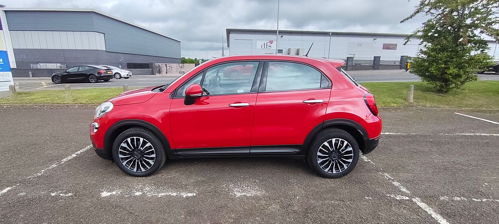 2018 Fiat 500X 1.0 FireFly Turbo MultiAir City Cross SUV 5dr Petrol Manual Euro 6 (s/s) (120 bhp), exterior view 2