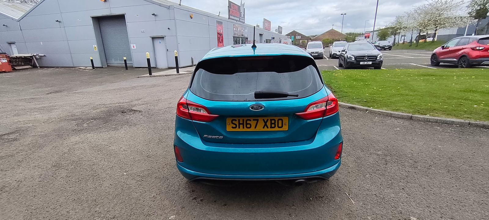 2017 Ford Fiesta 1.0L ST-Line T Hatchback 3dr Petrol Manual Euro 6 (99 bhp), exterior view 4