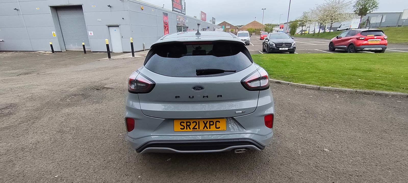 2021 Ford Puma 1.0T EcoBoost MHEV ST-Line X SUV 5dr Petrol Manual Euro 6 (s/s) (125 ps), exterior view 4
