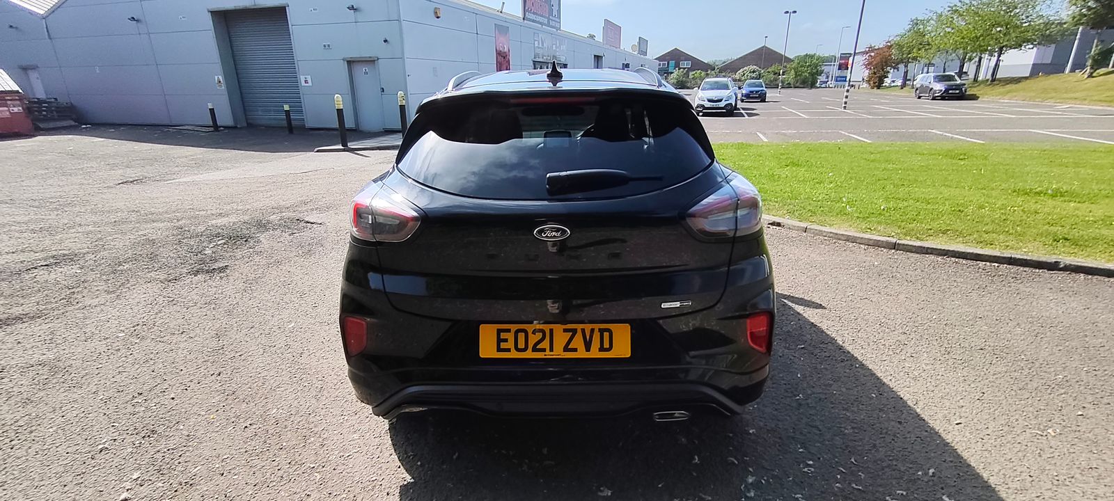 2021 Ford Puma 1.0T EcoBoost MHEV ST-Line X SUV 5dr Petrol Manual Euro 6 (s/s) (155 ps), exterior view 4