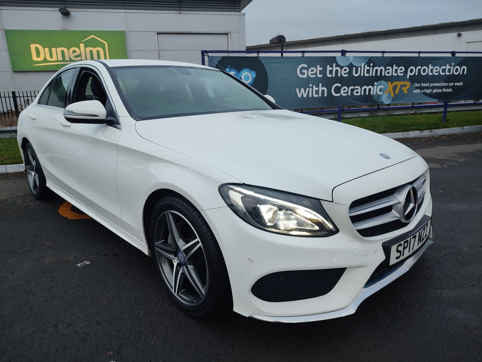 Used MercedesBenz CClass C220 D AMG LINE 2017 4dr Automatic (SP17MZZ