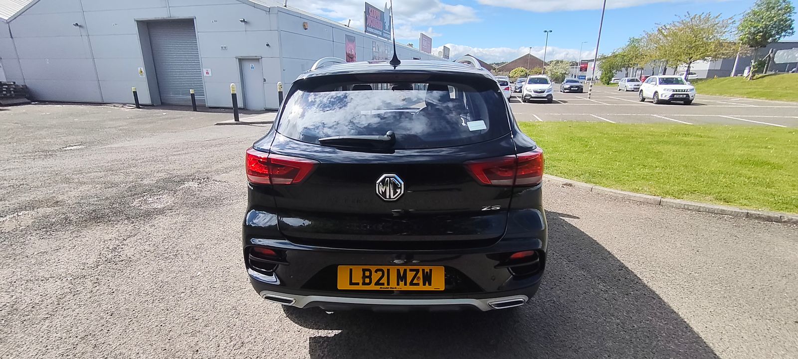 2021 MG MG ZS 1.5 VTi-TECH Excite SUV 5dr Petrol Manual Euro 6 (s/s) (106 ps), exterior view 4