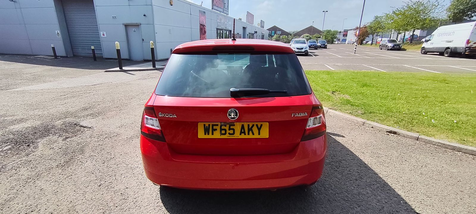 2015 Skoda Fabia 1.2 TSI SE Hatchback 5dr Petrol Manual Euro 6 (s/s) (90 ps), exterior view 4