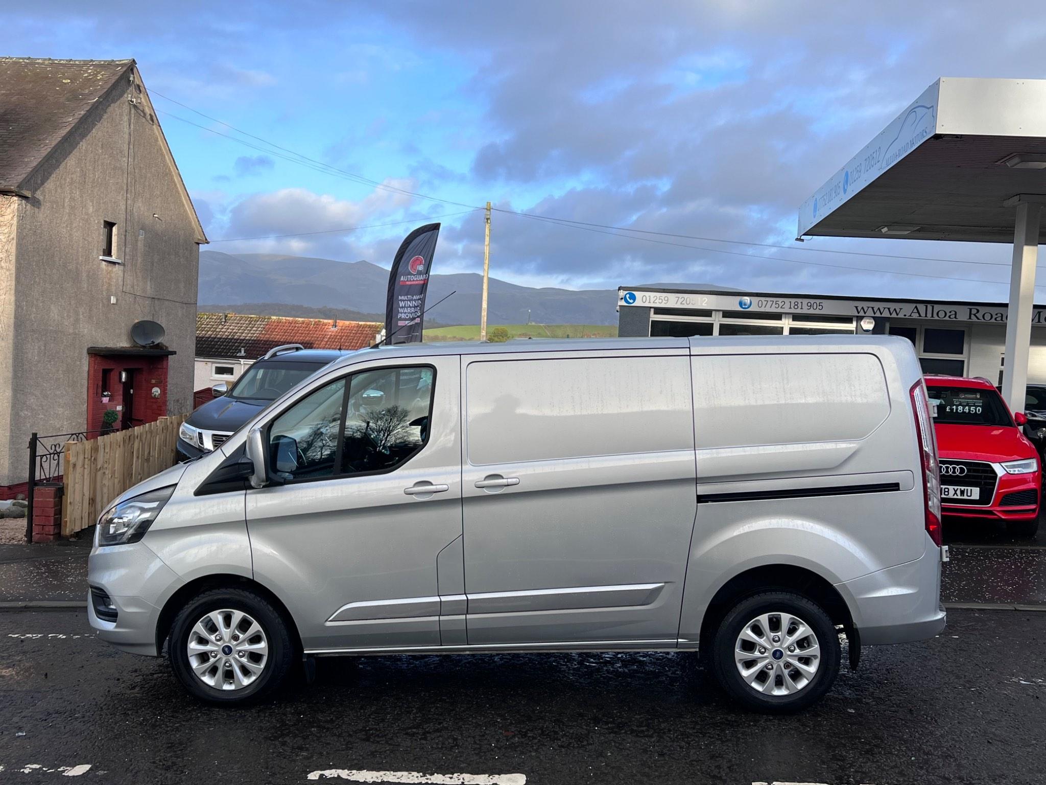 Ford transit best sale custom silver