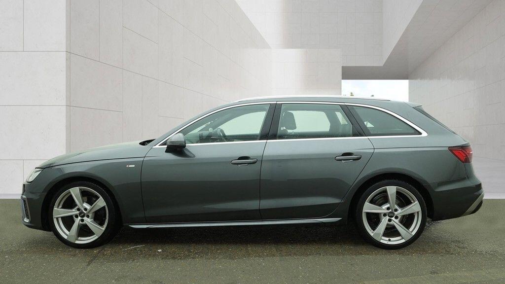 2020 Audi A4 Avant 2.0 TFSI 40 S line S Tronic Euro 6 (s/s) 5dr, exterior view 4