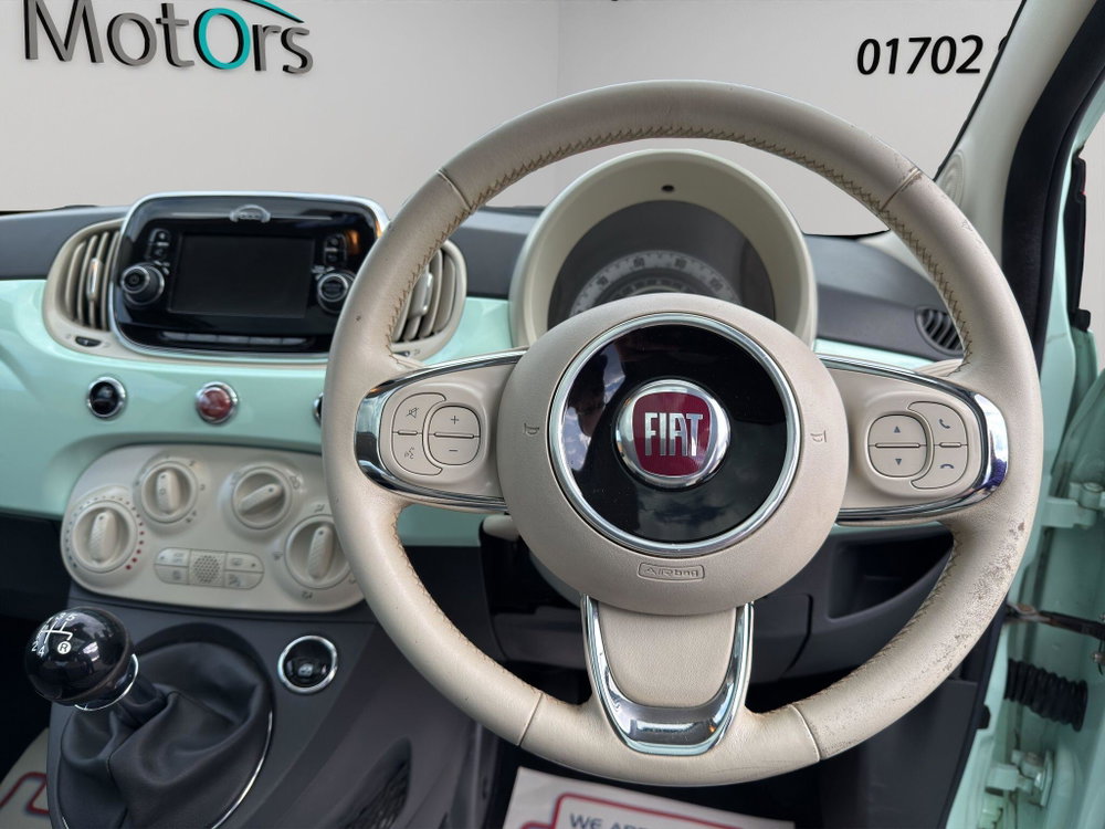 Fiat 500 1.2 Lounge Euro 6 (s/s) 3dr
