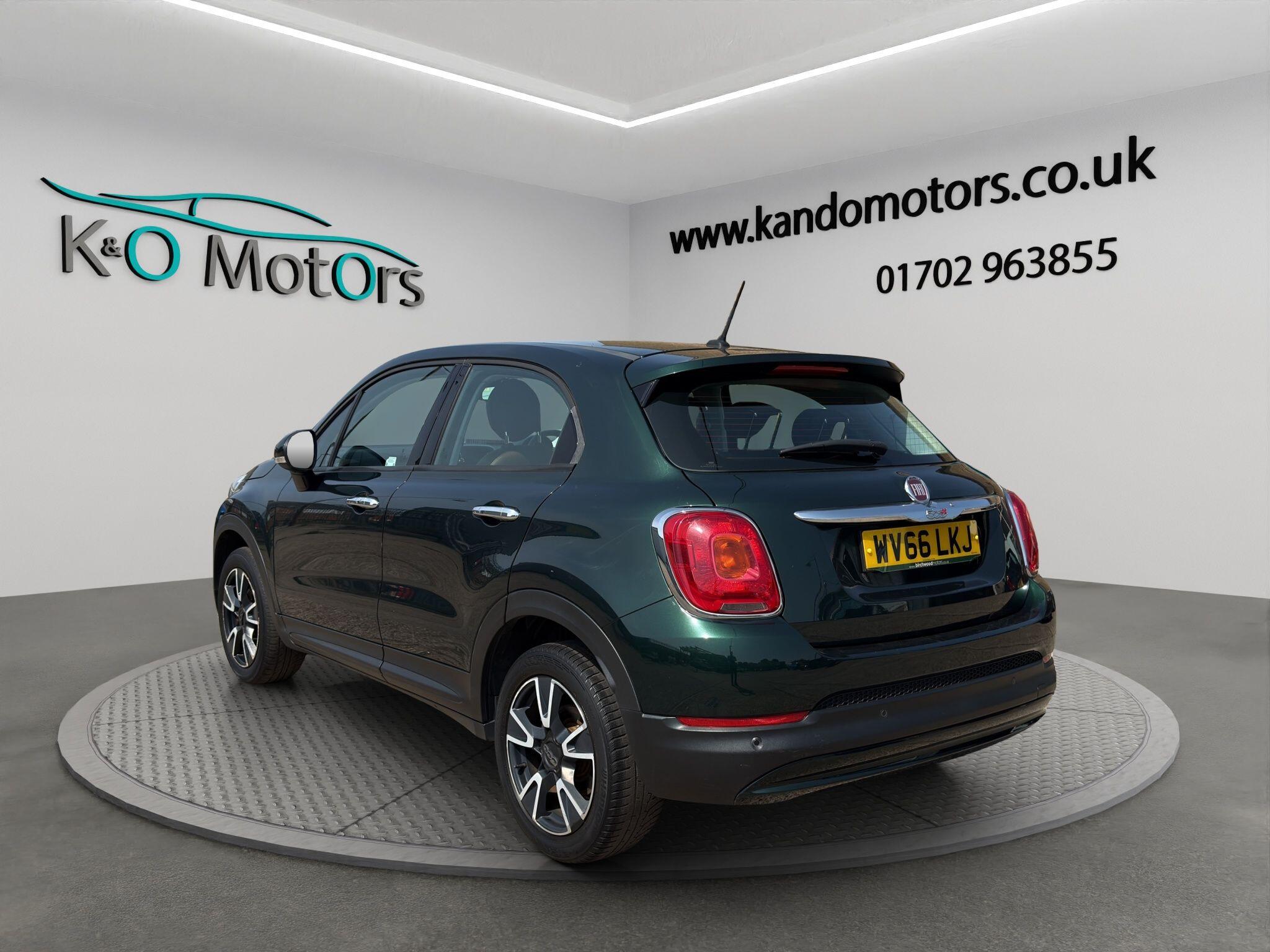 2016 Fiat 500X 1.4 MultiAir Pop Star Euro 6 (s/s) 5dr, exterior view 4