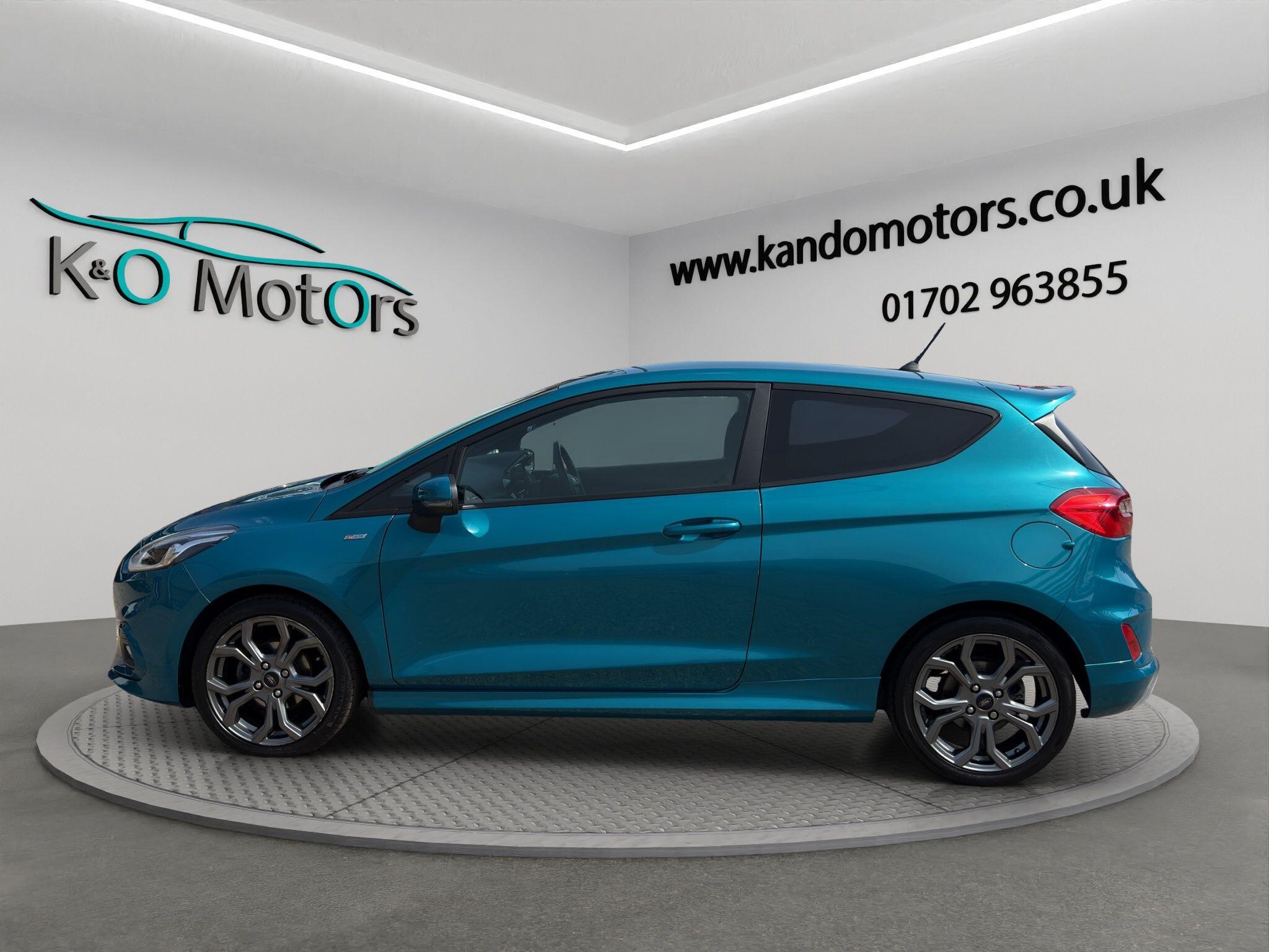 2018 Ford Fiesta 1.0T EcoBoost ST-Line Euro 6 (s/s) 3dr, exterior view 3