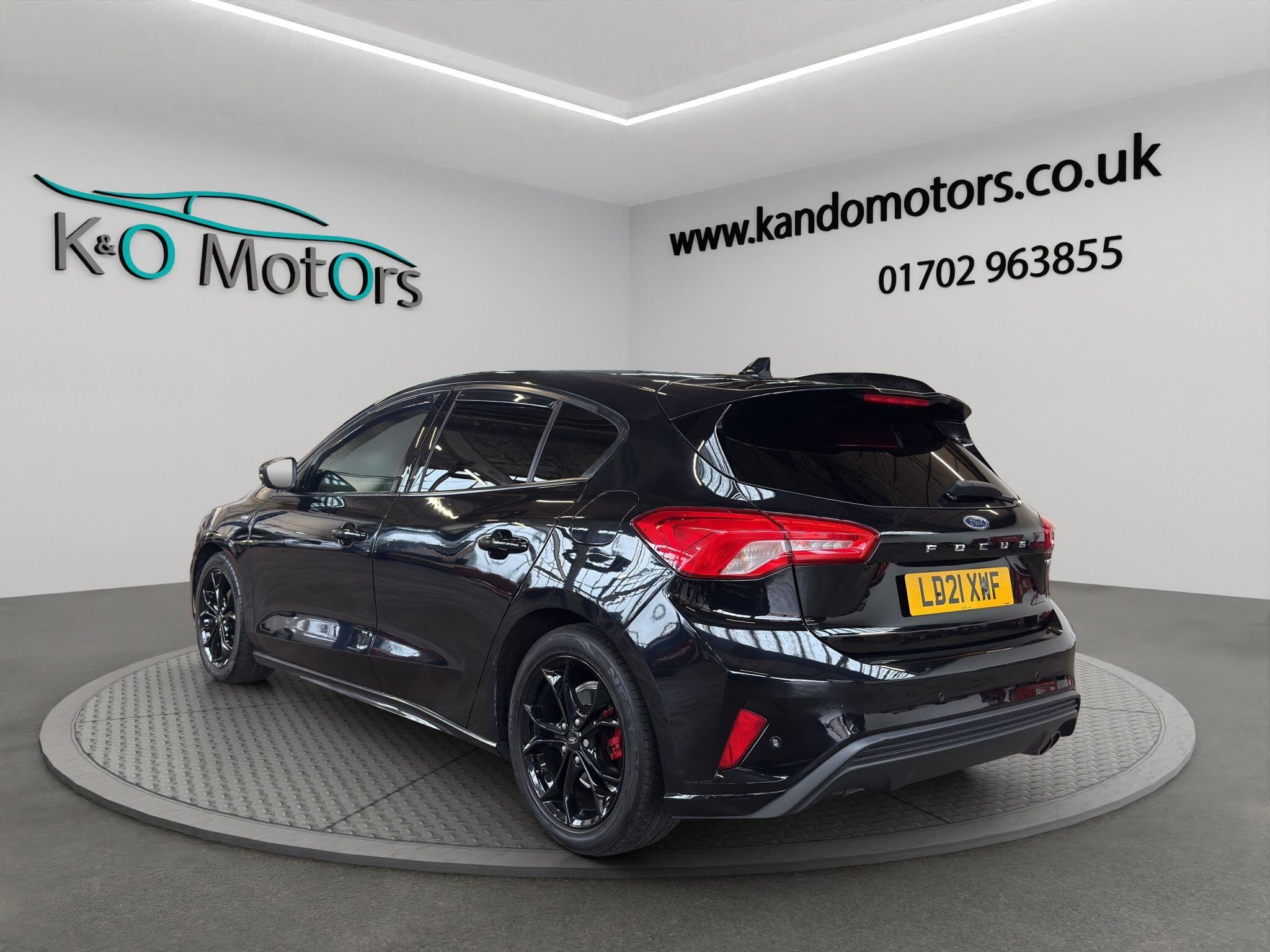 2021 Ford Focus 1.0T EcoBoost MHEV ST-Line Edition Euro 6 (s/s) 5dr, exterior view 4