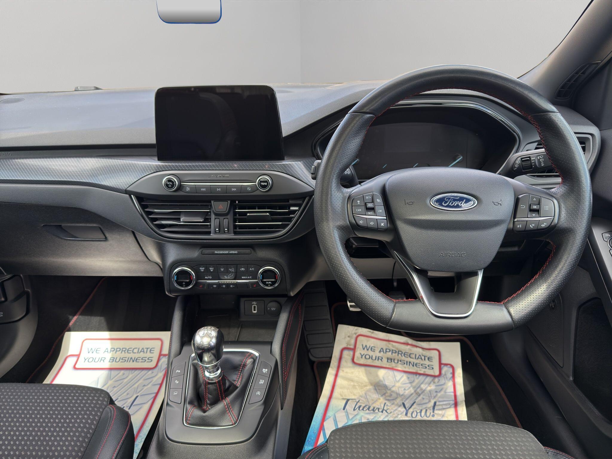2019 Ford Focus 1.5T EcoBoost ST-Line X Euro 6 (s/s) 5dr, exterior view 2