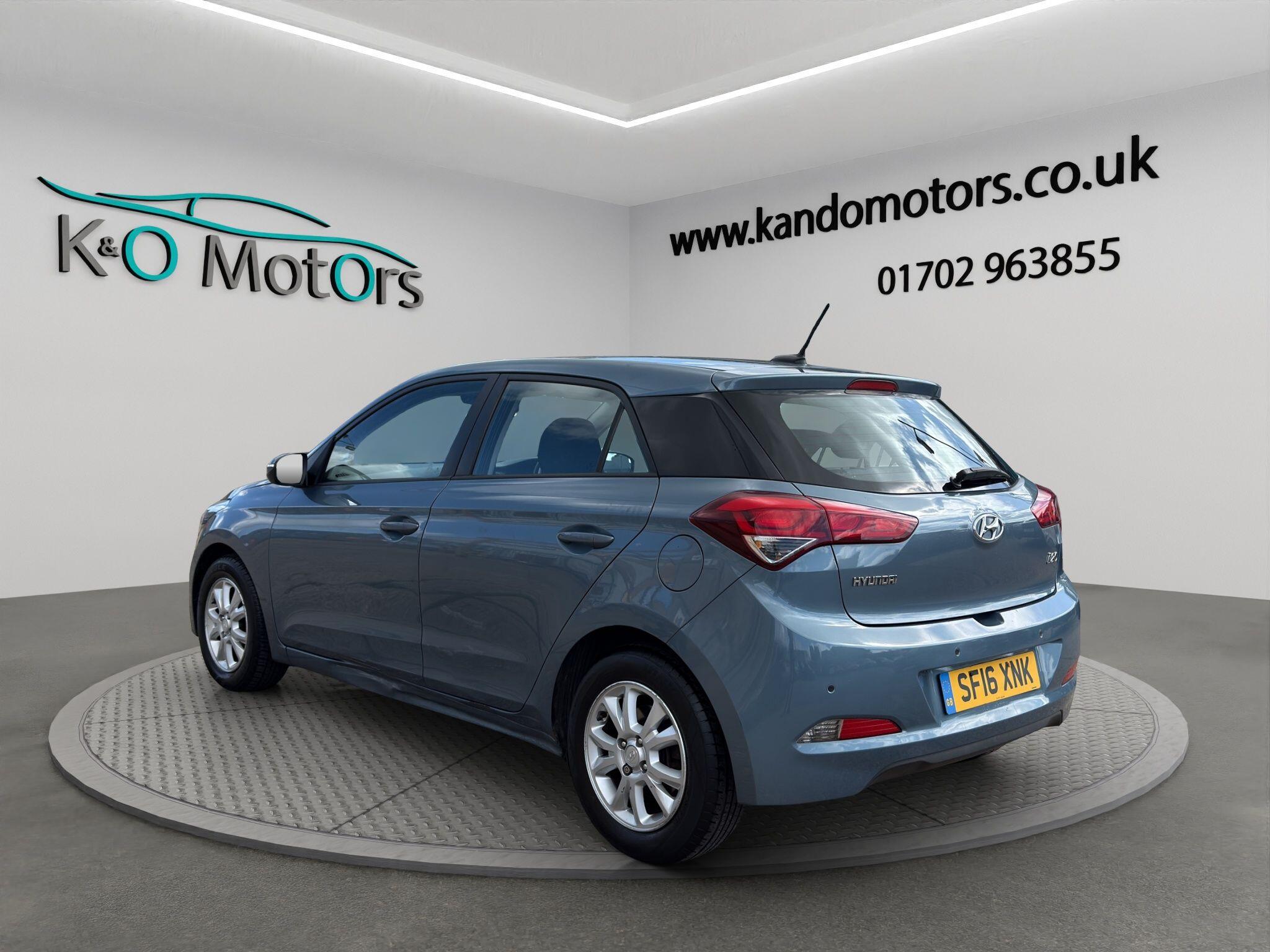 2016 Hyundai I20 1.2 Blue Drive SE Euro 6 (s/s) 5dr, exterior view 4