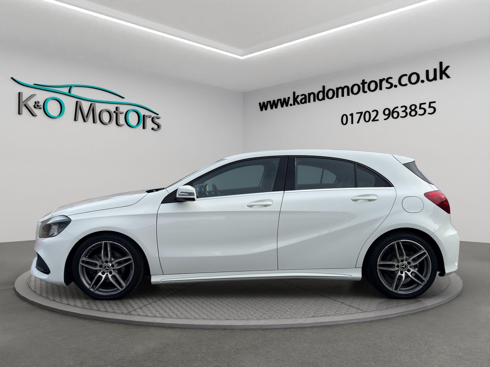 2017 Mercedes-Benz A Class 1.6 A180 AMG Line Euro 6 (s/s) 5dr, exterior view 3