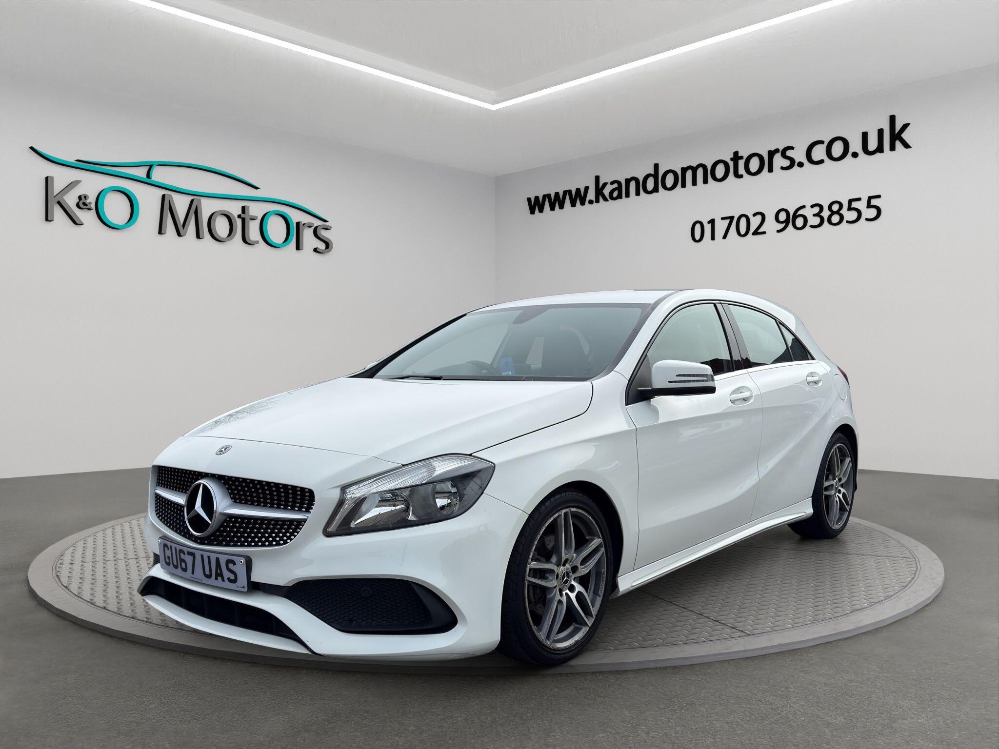 2017 Mercedes-Benz A Class 1.6 A180 AMG Line Euro 6 (s/s) 5dr for sale, exterior front view