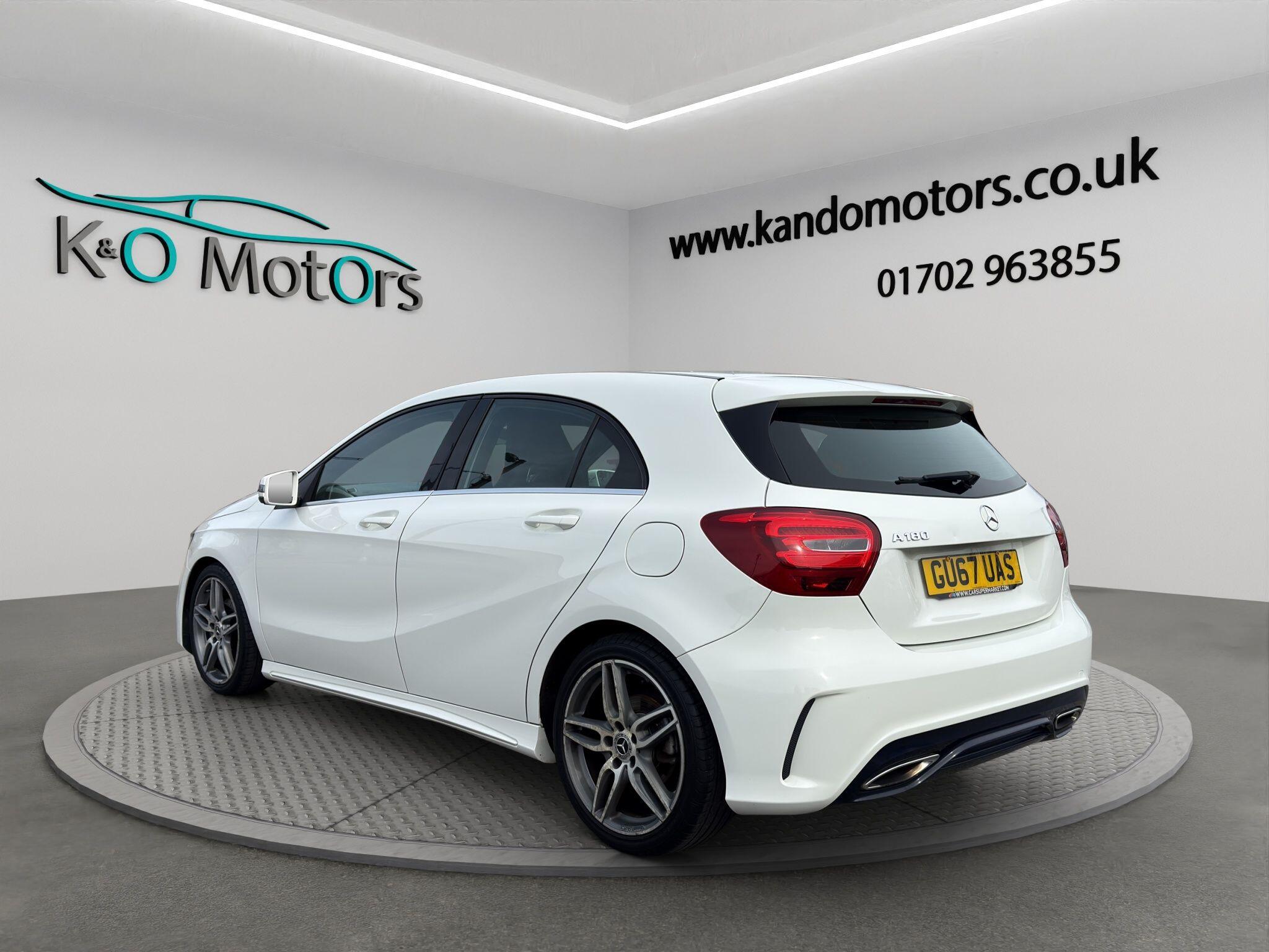2017 Mercedes-Benz A Class 1.6 A180 AMG Line Euro 6 (s/s) 5dr, exterior view 4