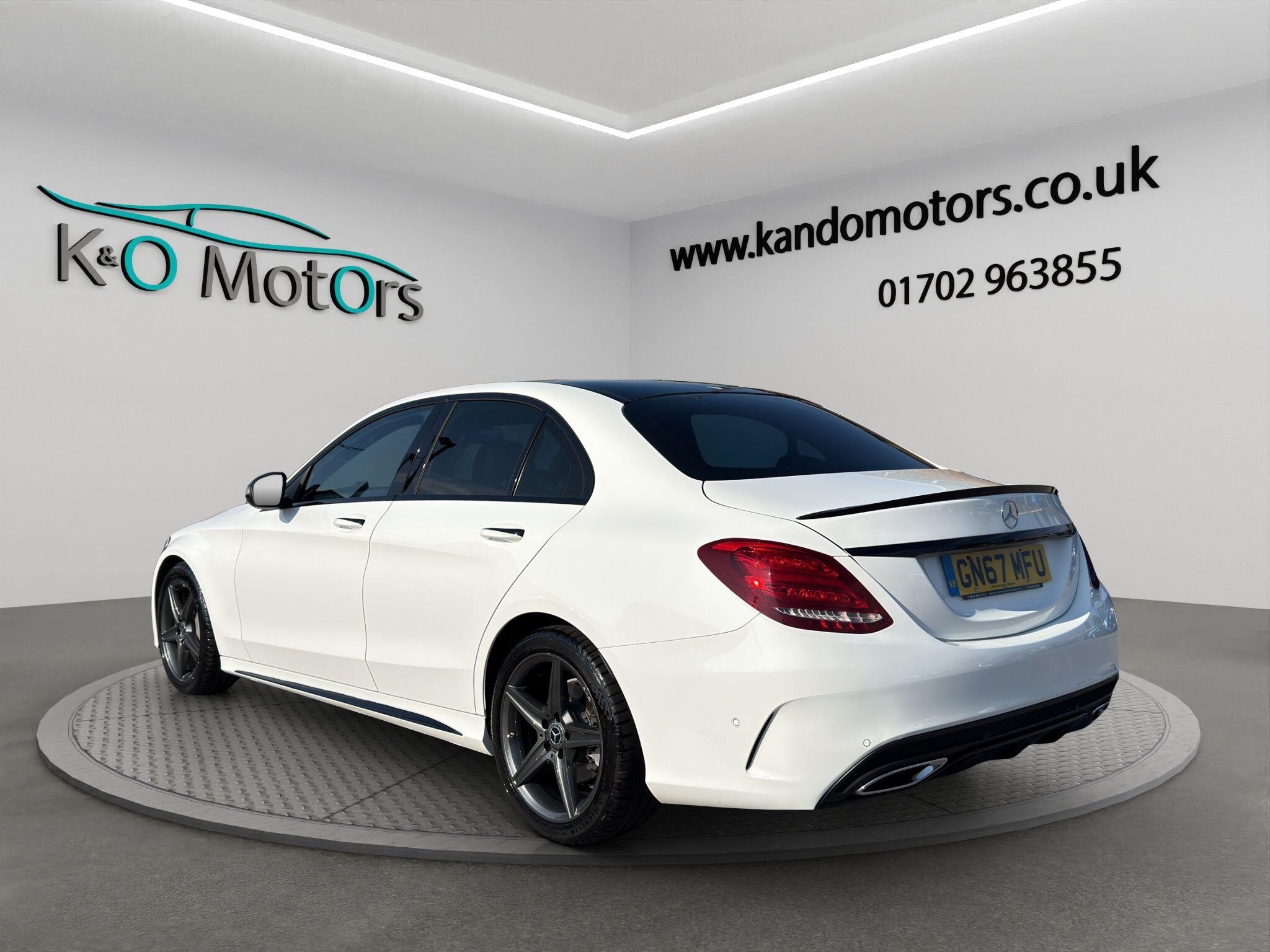 2017 Mercedes-Benz C Class 2.1 C250d AMG Line (Premium Plus) G-Tronic+ Euro 6 (s/s) 4dr, exterior view 4