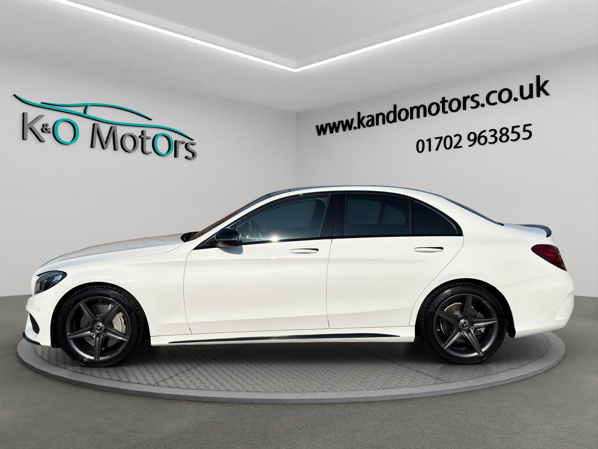 2017 Mercedes-Benz C Class 2.1 C250d AMG Line (Premium Plus) G-Tronic+ Euro 6 (s/s) 4dr, exterior view 3