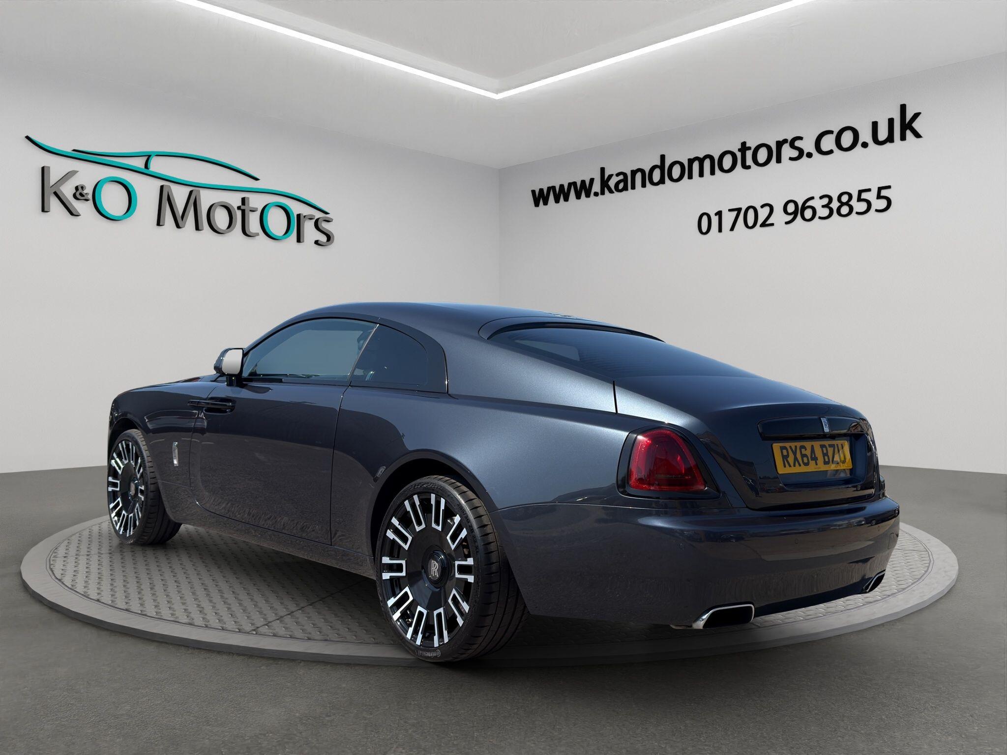 2014 Rolls-Royce Wraith 6.6 V12 Auto Euro 6 2dr, exterior view 4