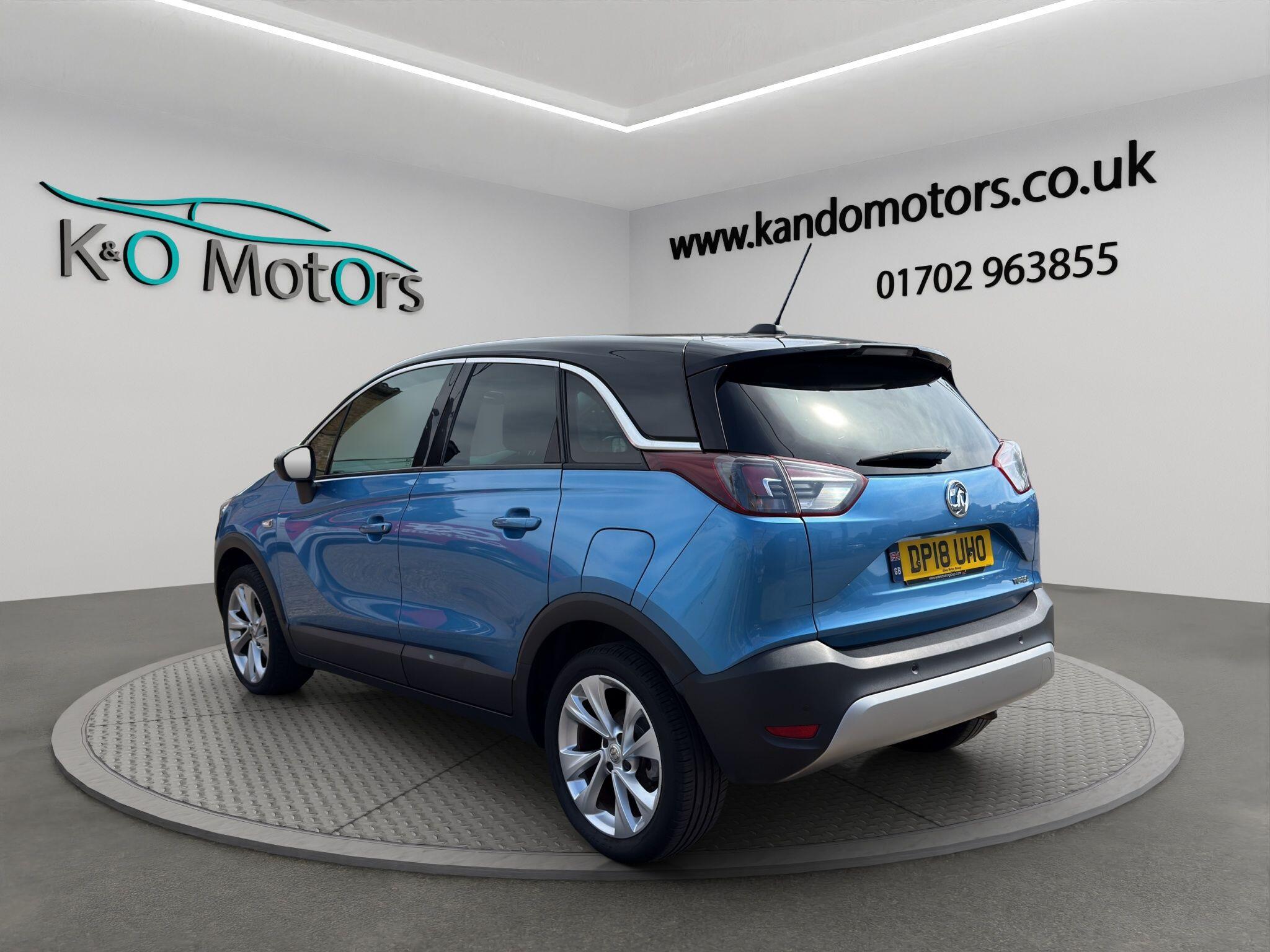 2018 Vauxhall Crossland X 1.2 Turbo GPF Tech Line Nav Euro 6 (s/s) 5dr, exterior view 4