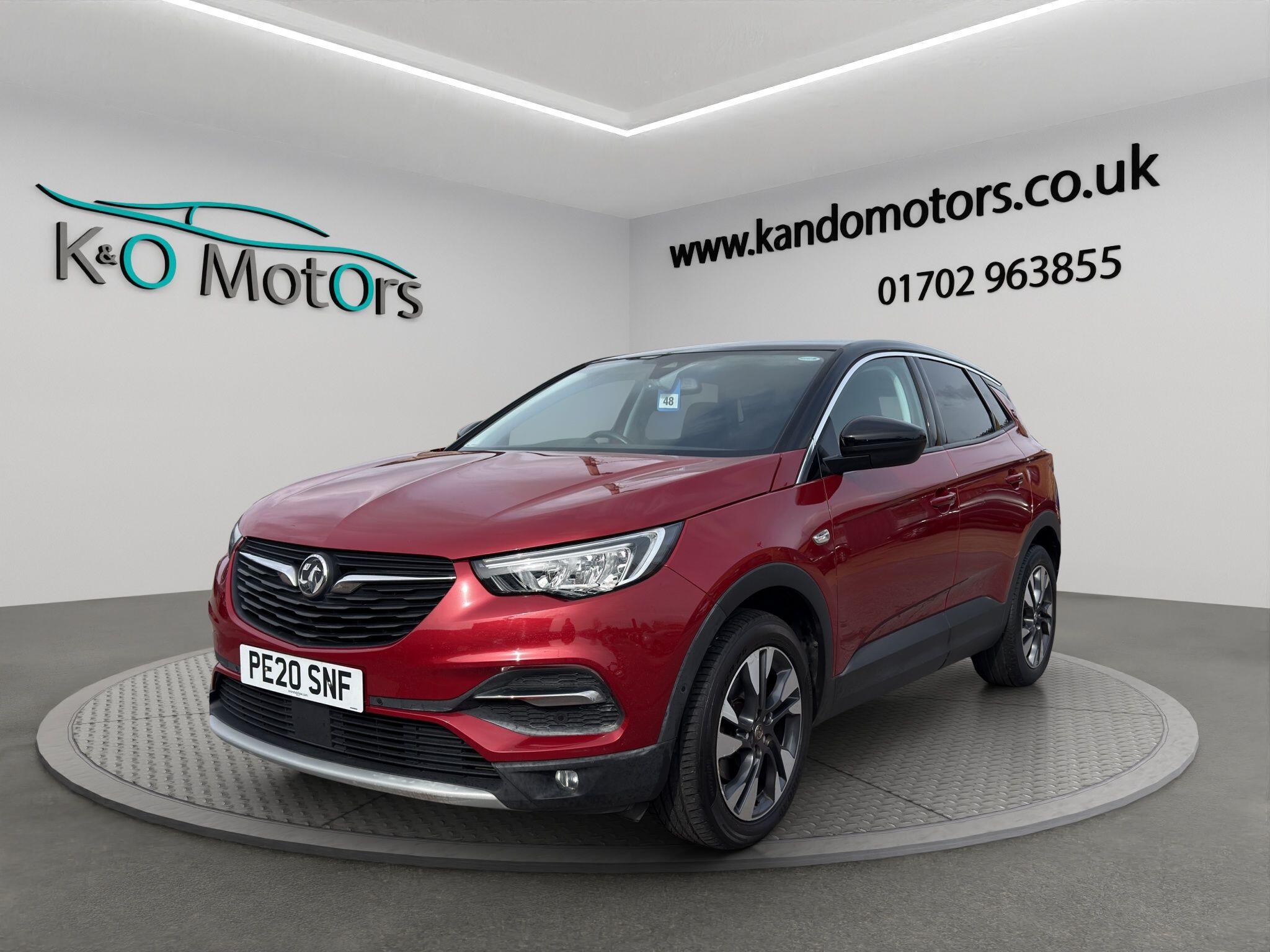 2020 Vauxhall Grandland X 1.2 Turbo SRi Nav Auto Euro 6 (s/s) 5dr for sale, exterior front view