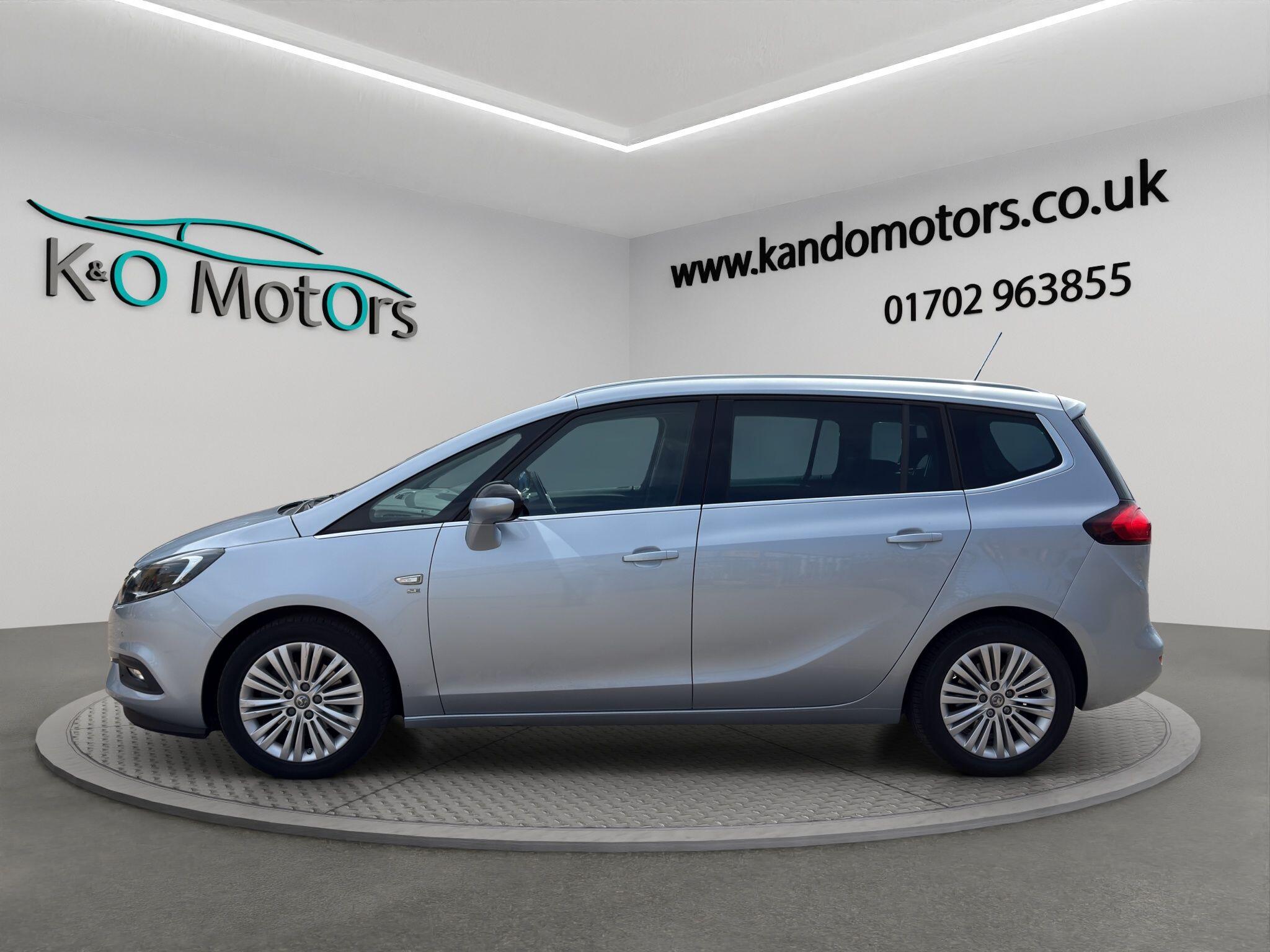 2017 Vauxhall Zafira Tourer 1.4i Turbo SE Euro 6 5dr, exterior view 3