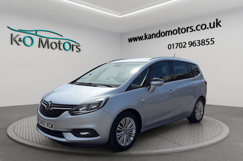2017 VAUXHALL ZAFIRA TOURER 1.4I TURBO SE EURO 6 5DR 7,695 2017 62,450 PETROL... photo