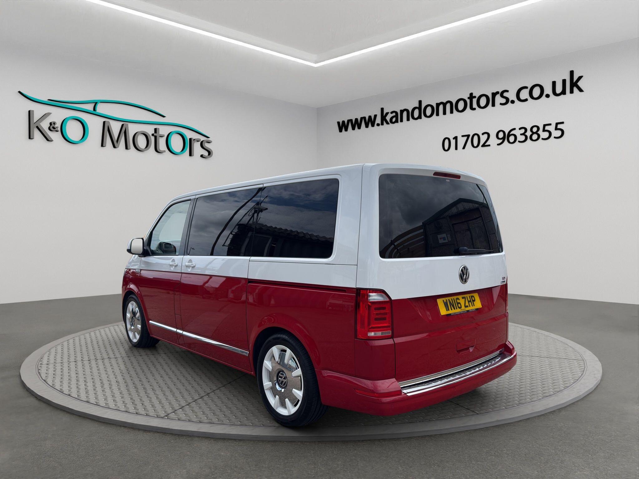 2016 Volkswagen Caravelle 2.0 BiTDI BlueMotion Tech Generation Six DSG Euro 6 (s/s) 5dr, exterior view 4