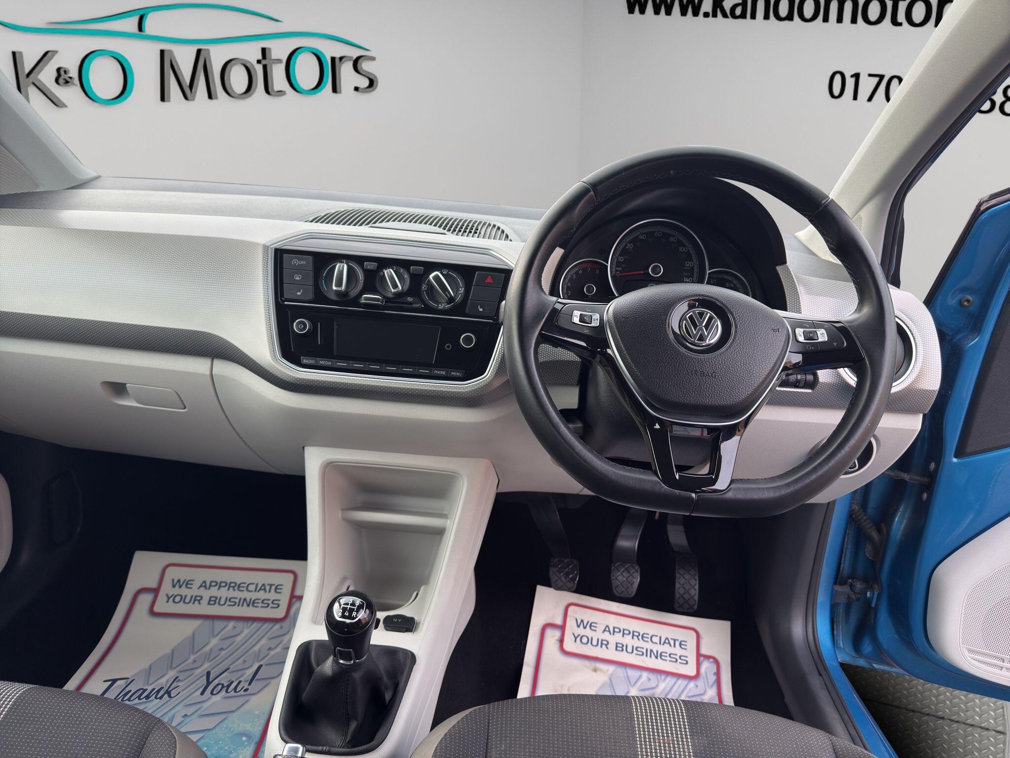 2019 Volkswagen up! 1.0 High up! Euro 6 (s/s) 3dr, exterior view 2