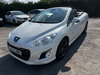 Peugeot 308 CC 1.6 THP Roland Garros Euro 5 2dr 2dr Manual 2026