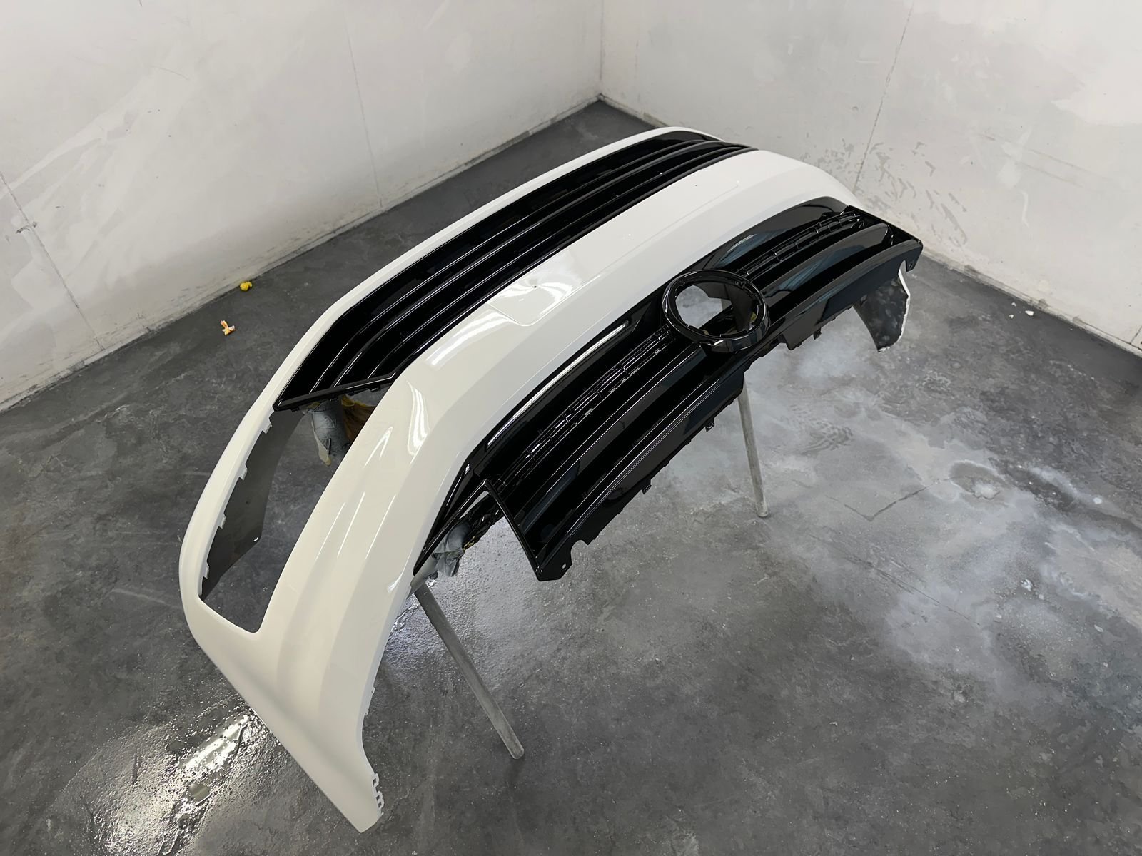 VW Caddy Paint Booth - Our Process