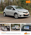Toyota Yaris 1.3 Dual VVT-i TR Hatchback 5dr Petrol Manual Euro 5 (101 ps) 5dr Manual 2025