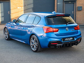 2018 BMW 1 Series in Estoril Blue, photo 2